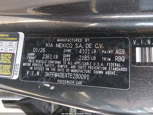 2026 KIA K4 GT-LINE 9
