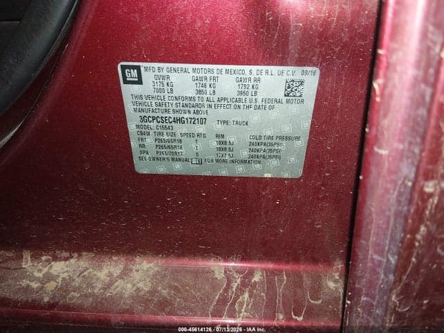 2017 CHEVROLET SILVERADO 1500 LTZ 9