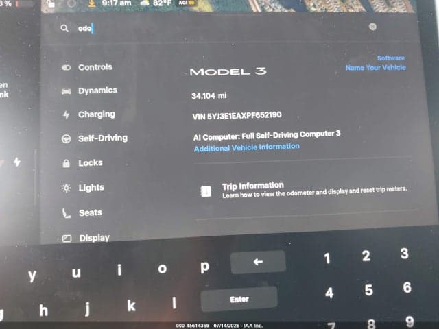 2023 TESLA MODEL 3 REAR-WHEEL DRIVE 7
