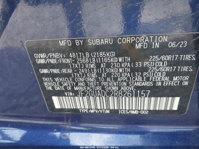 2024 SUBARU CROSSTREK PREMIUM 9