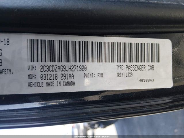 2018 DODGE CHALLENGER SXT 9