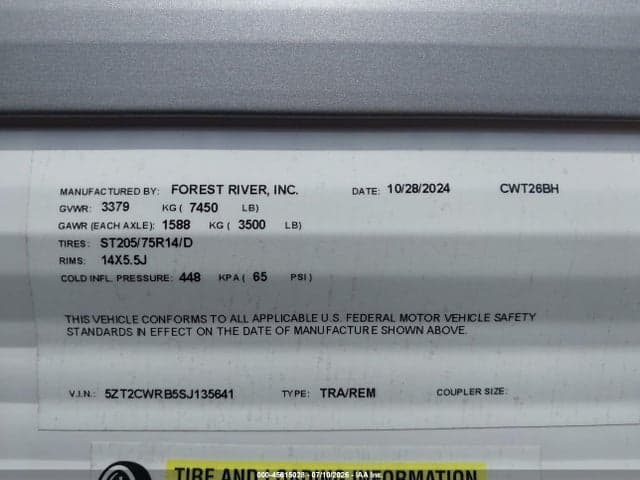 2025 FOREST RIVER CLIPPER 9