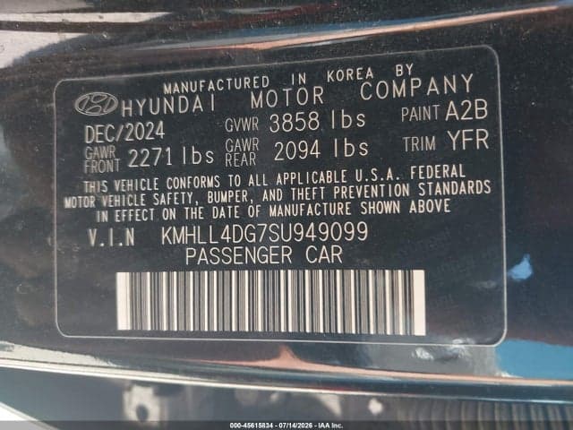 2025 HYUNDAI ELANTRA SE 9
