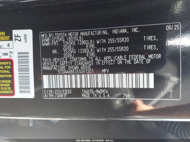 2025 LEXUS TX 350 PREMIUM 9