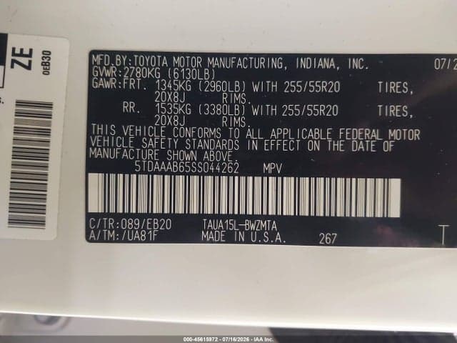 2025 LEXUS TX 350 PREMIUM 9