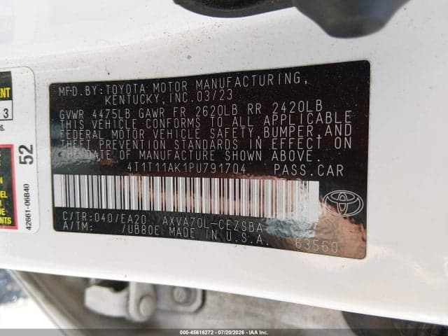 2023 TOYOTA CAMRY SE 9
