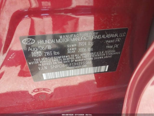 2018 HYUNDAI ELANTRA VALUE EDITION 9