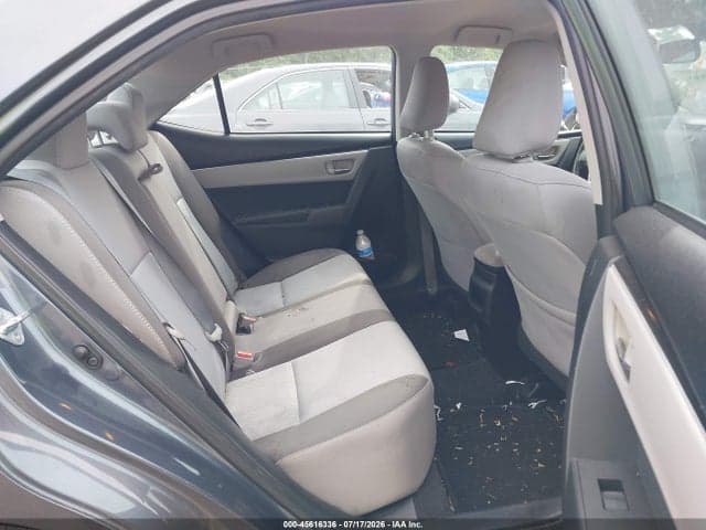 2017 TOYOTA COROLLA LE 8