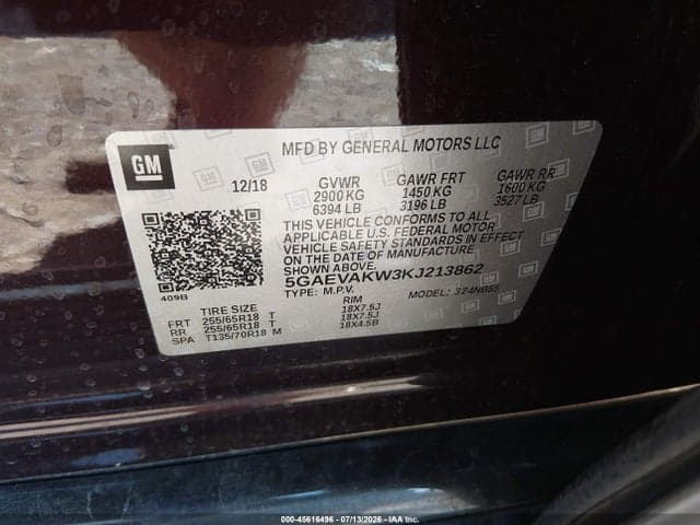 2019 BUICK ENCLAVE AWD ESSENCE 9