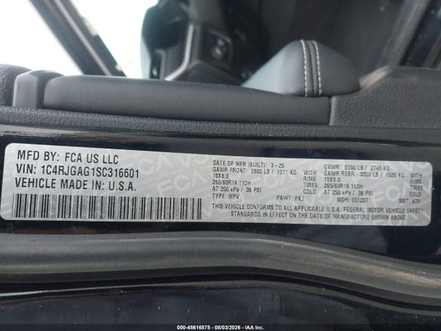 2025 JEEP GRAND CHEROKEE LAREDO X 4X2 9