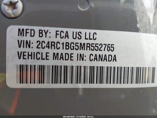 2021 CHRYSLER PACIFICA TOURING L 9