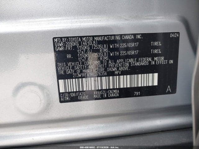 2024 TOYOTA RAV4 XLE 9