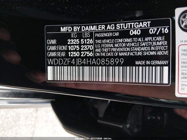 2017 MERCEDES-BENZ E 300 9