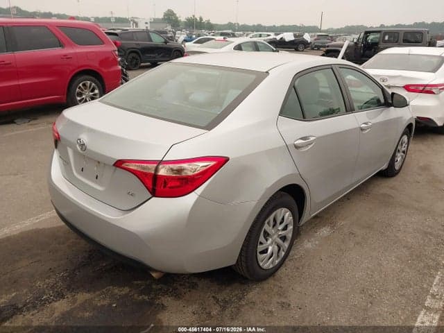 2018 TOYOTA COROLLA LE 5