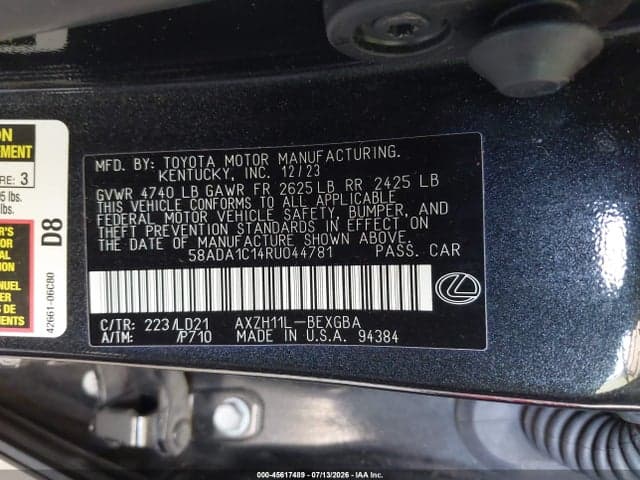 2024 LEXUS ES 300H 9