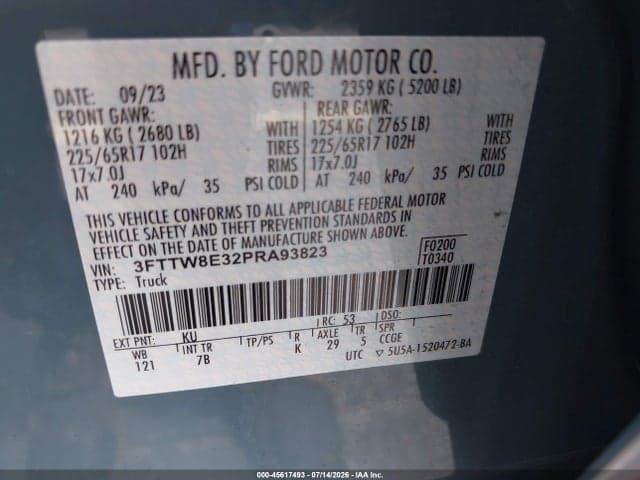 2023 FORD MAVERICK XLT 9