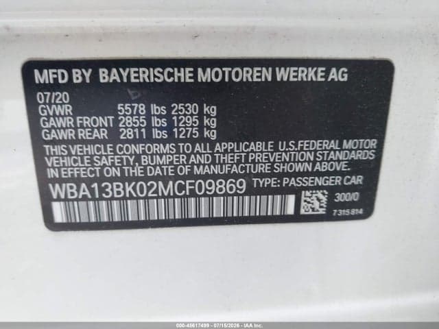2021 BMW M550I XDRIVE 9