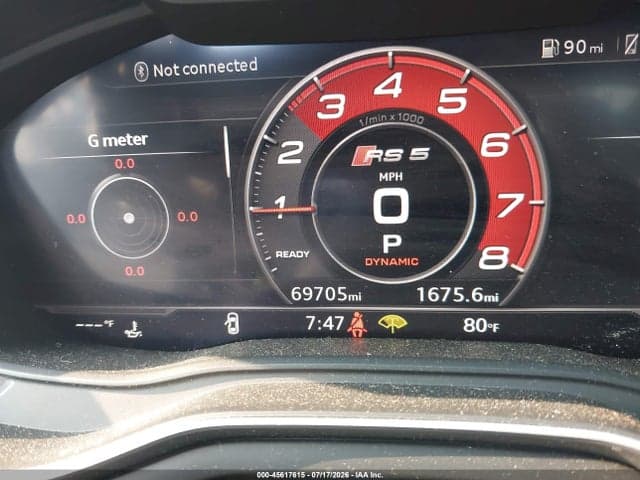 2019 AUDI RS 5 2.9T 7