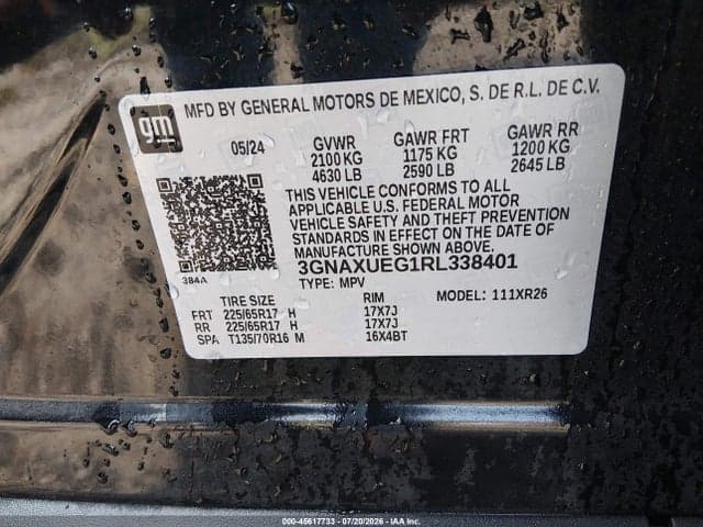 2024 CHEVROLET EQUINOX AWD LT 9