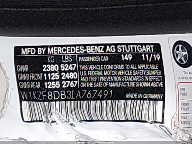 2020 MERCEDES-BENZ E 350 9