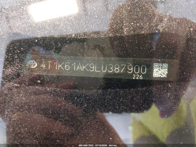 2020 TOYOTA CAMRY XSE 9