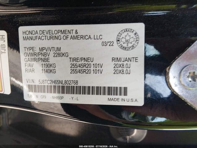 2022 ACURA RDX A-SPEC PACKAGE 9