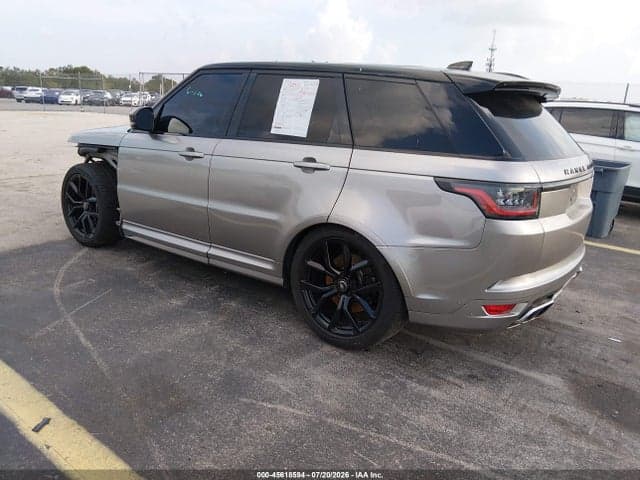 2019 LAND ROVER RANGE ROVER SPORT SVR 3