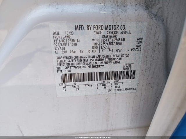 2023 FORD MAVERICK XLT 9