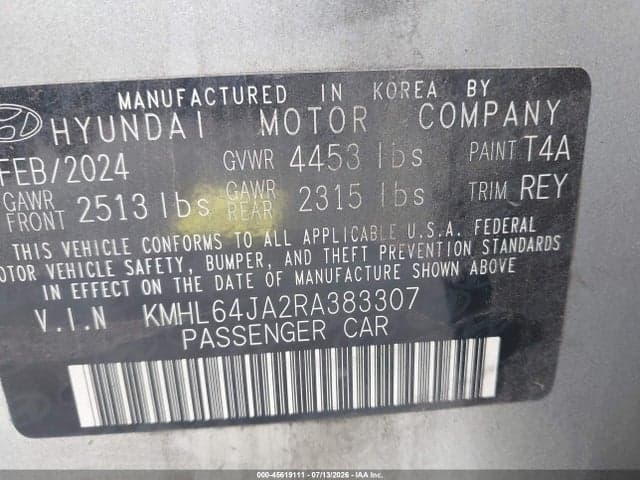 2024 HYUNDAI SONATA SEL 9