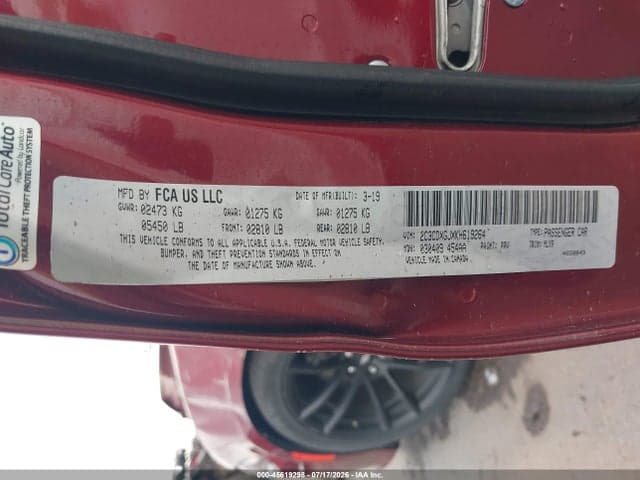 2019 DODGE CHARGER SCAT PACK RWD 9