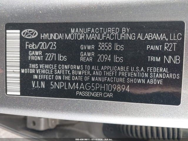 2023 HYUNDAI ELANTRA SEL 9