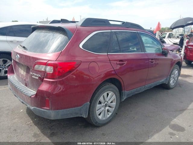 2017 SUBARU OUTBACK 2.5I PREMIUM 4