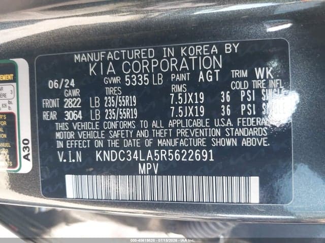 2024 KIA EV6 WIND 9