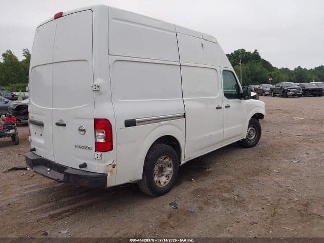 2017 NISSAN NV CARGO NV2500 HD SV V6 4