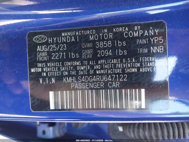 2024 HYUNDAI ELANTRA SEL 9