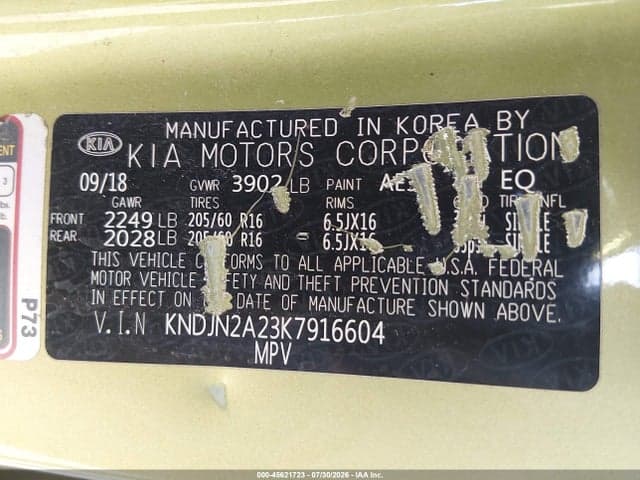 2019 KIA SOUL 9