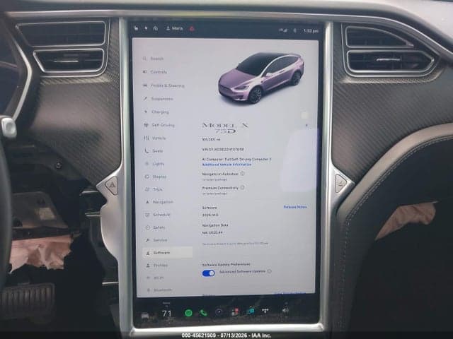 2017 TESLA MODEL X 100D/75D/90D 7
