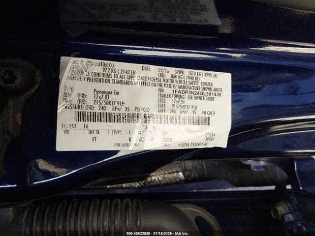 2016 FORD FOCUS TITANIUM 9