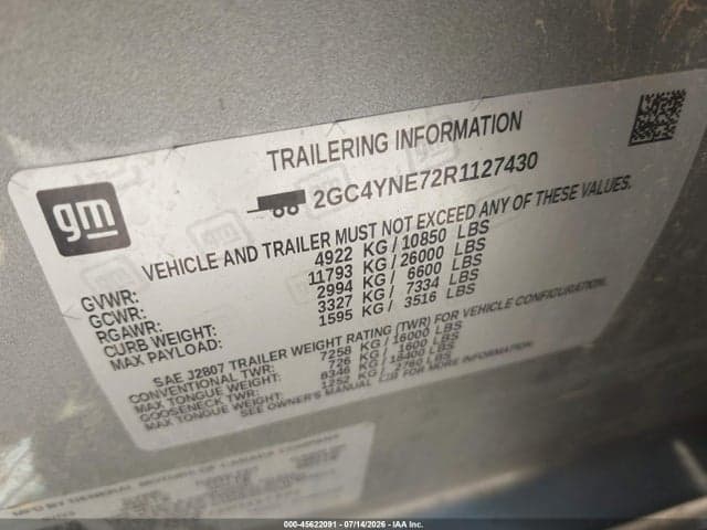 2024 CHEVROLET SILVERADO 2500HD 4WD STANDARD BED LT 9