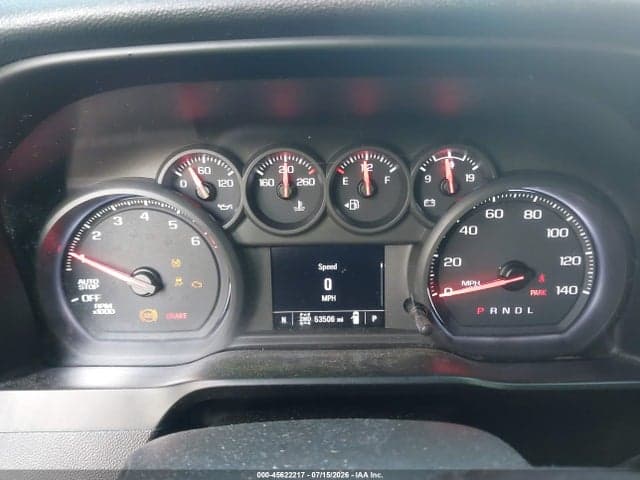 2020 CHEVROLET SILVERADO 1500 4WD SHORT BED CUSTOM 7