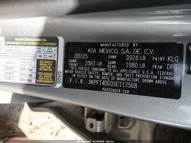 2025 KIA K4 LXS 9