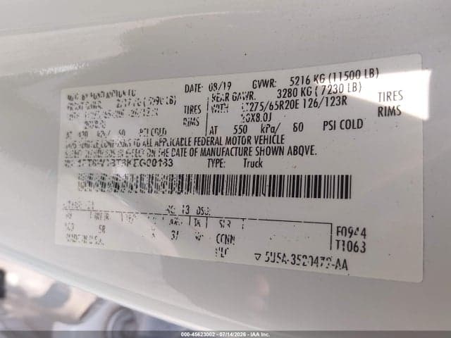 2019 FORD F-350 LARIAT 9