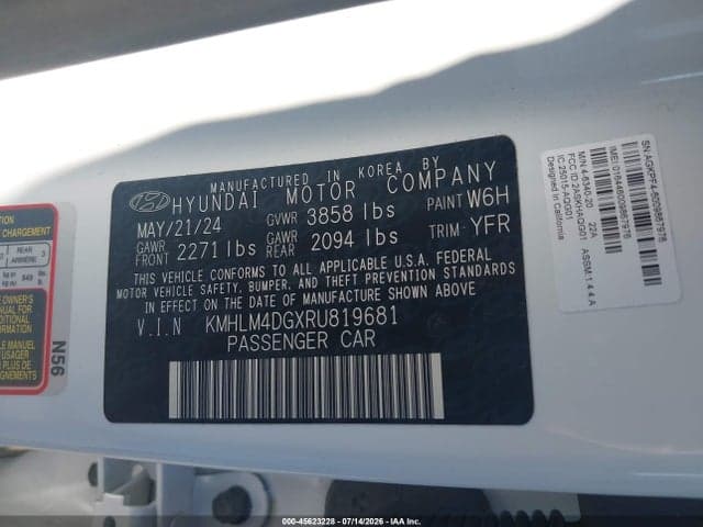 2024 HYUNDAI ELANTRA SEL 9