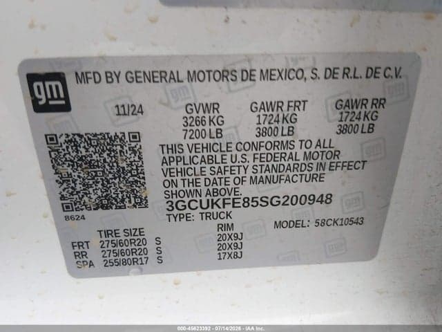 2025 CHEVROLET SILVERADO 1500 4WD SHORT BED LT TRAIL BOSS 9