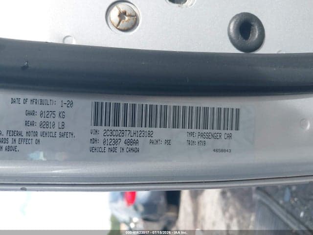 2020 DODGE CHALLENGER R/T 9
