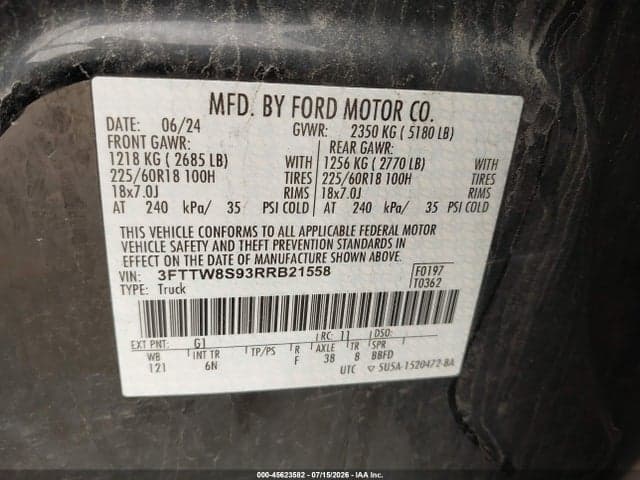 2024 FORD MAVERICK LARIAT 9