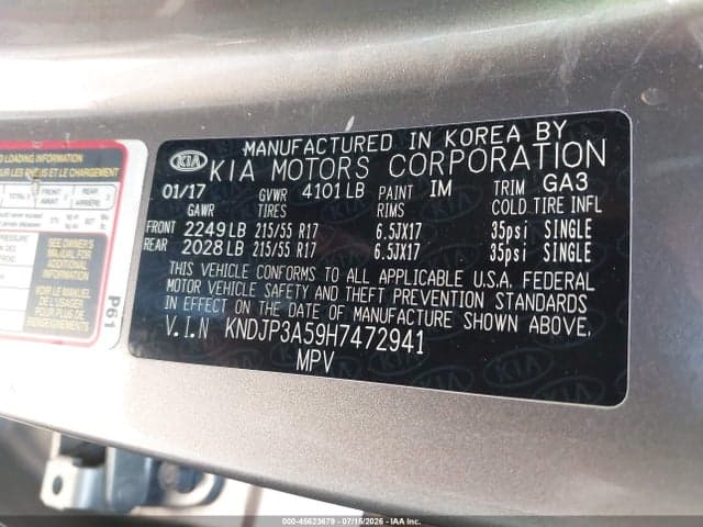 2017 KIA SOUL + 9