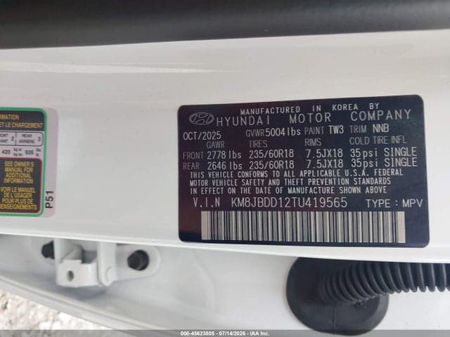 2026 HYUNDAI TUCSON HYBRID SEL 9