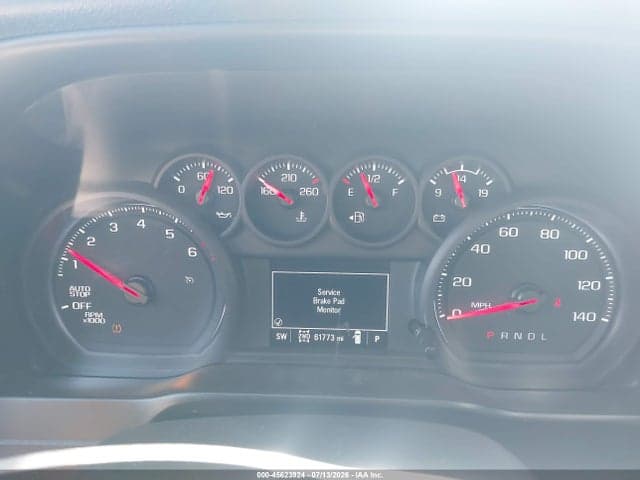2020 CHEVROLET SILVERADO 1500 4WD STANDARD BED CUSTOM 7