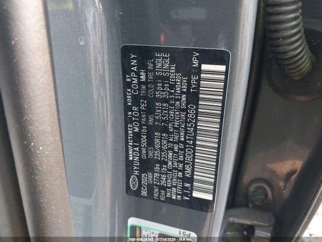 2026 HYUNDAI TUCSON HYBRID SEL 9